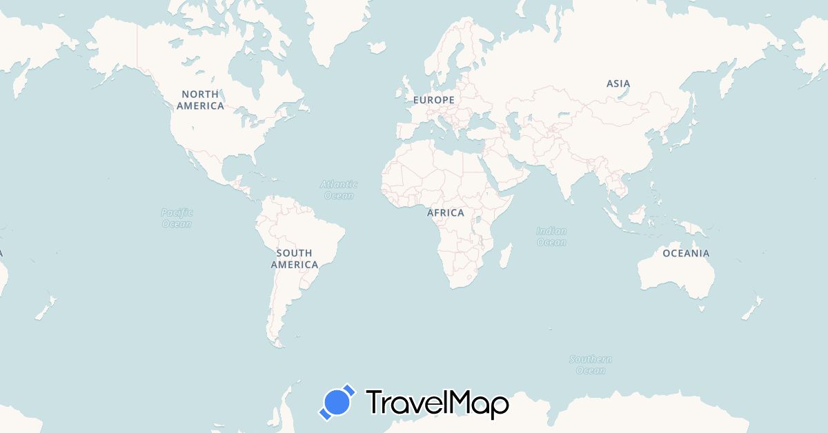 TravelMap itinerary: driving, cycling, boat in Andorra, Albania, Austria, Bosnia and Herzegovina, Belgium, Bulgaria, Switzerland, Cyprus, Czech Republic, Germany, Denmark, Estonia, Spain, Finland, France, United Kingdom, Greece, Croatia, Hungary, Ireland, Isle of Man, Italy, Liechtenstein, Lithuania, Luxembourg, Latvia, Monaco, Moldova, Montenegro, Macedonia, Malta, Netherlands, Portugal, Romania, Serbia, Sweden, Slovenia, Slovakia, San Marino, Turkey, Ukraine, Vatican City, Kosovo (Asia, Europe)